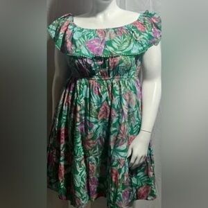 TERRA & SKY WOMAN’S OFF THE SHOULDER OR NOT DRESS SIZE 4X